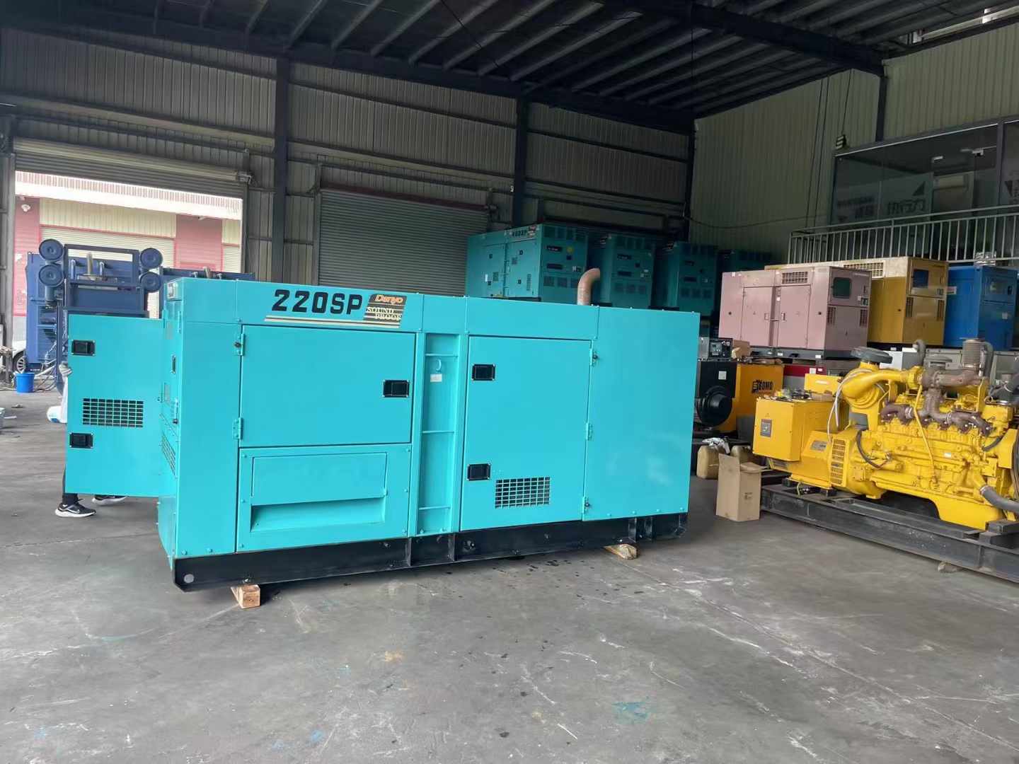 台安600kW柴油发电机组带载能力？